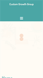 Mobile Screenshot of customgrowthgroup.com